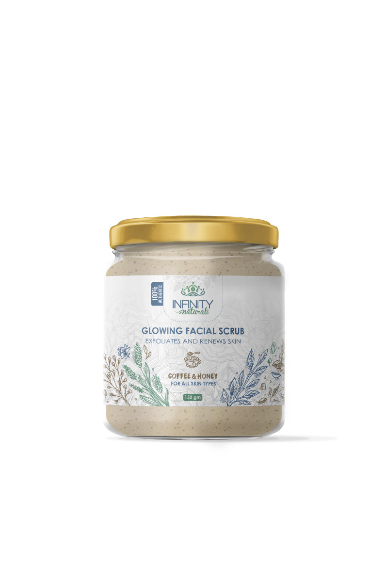 Glowing Facial Scrub Coffee and Honey