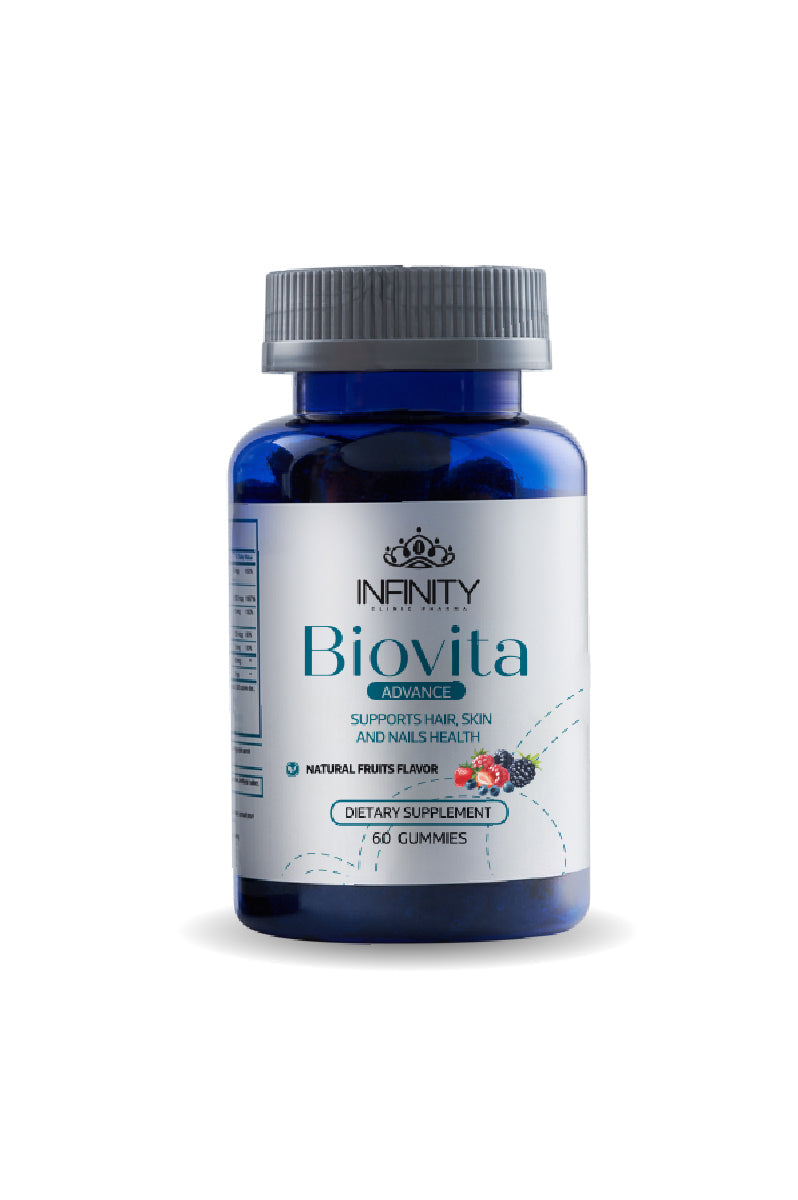 Biovita Advance Multi-vitamin - 60 gummies for hair, skin, & nail health