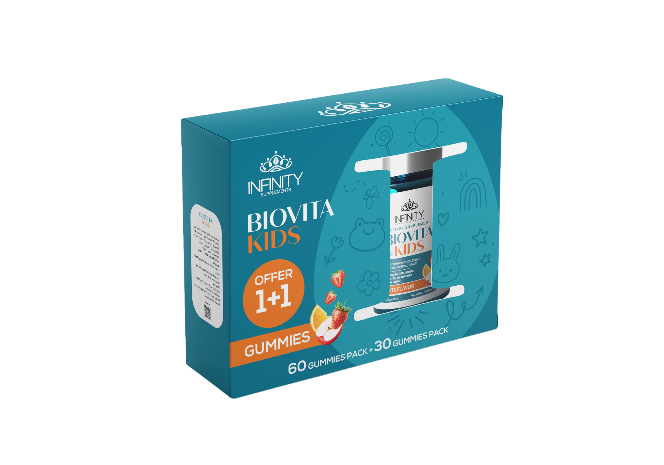 Biovita Kids Gummies 60+30 (Promopack)