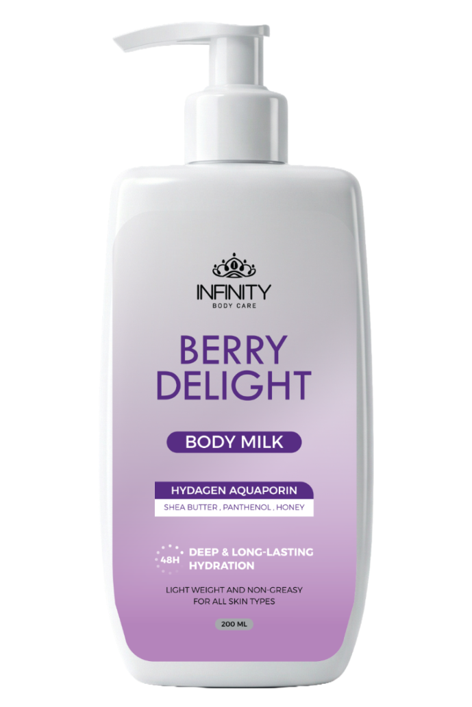 Infinity Body Milk Berry Delight 200Ml