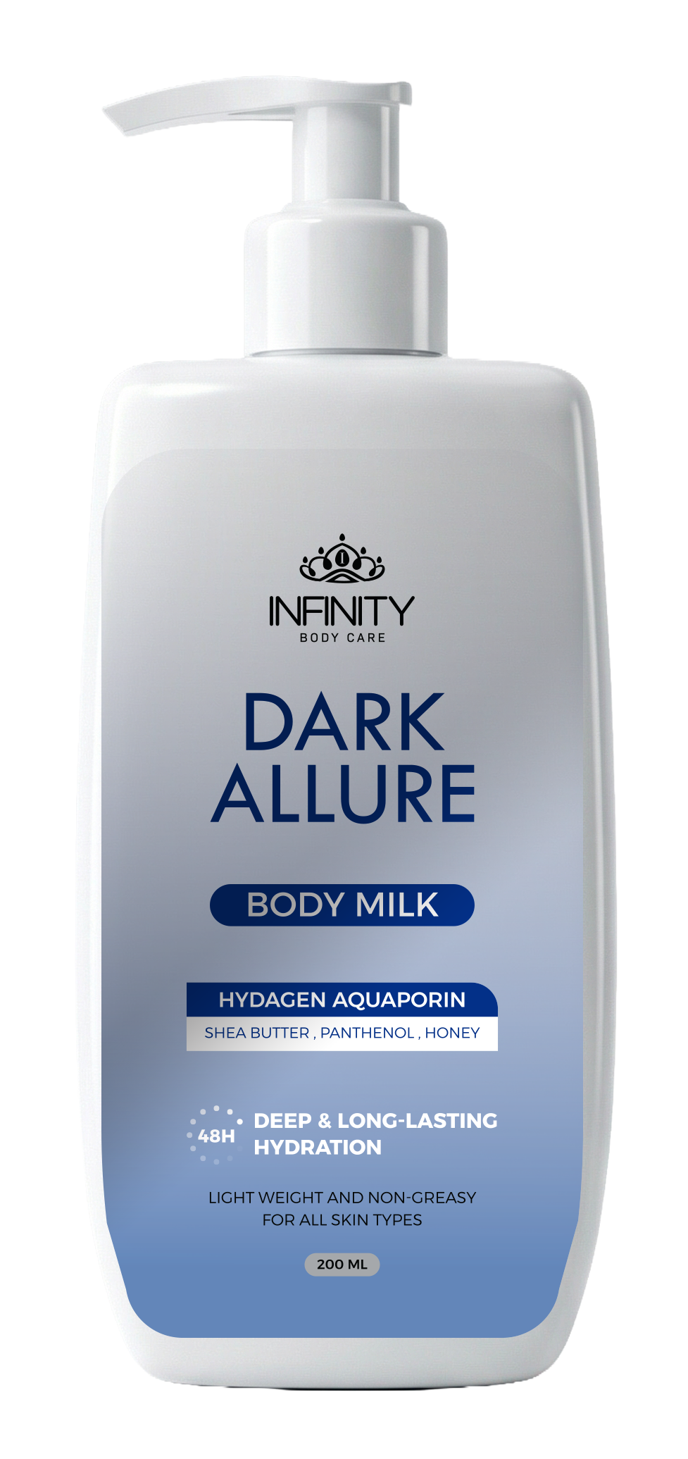 Infinity Body Milk Dark Allure 200Ml