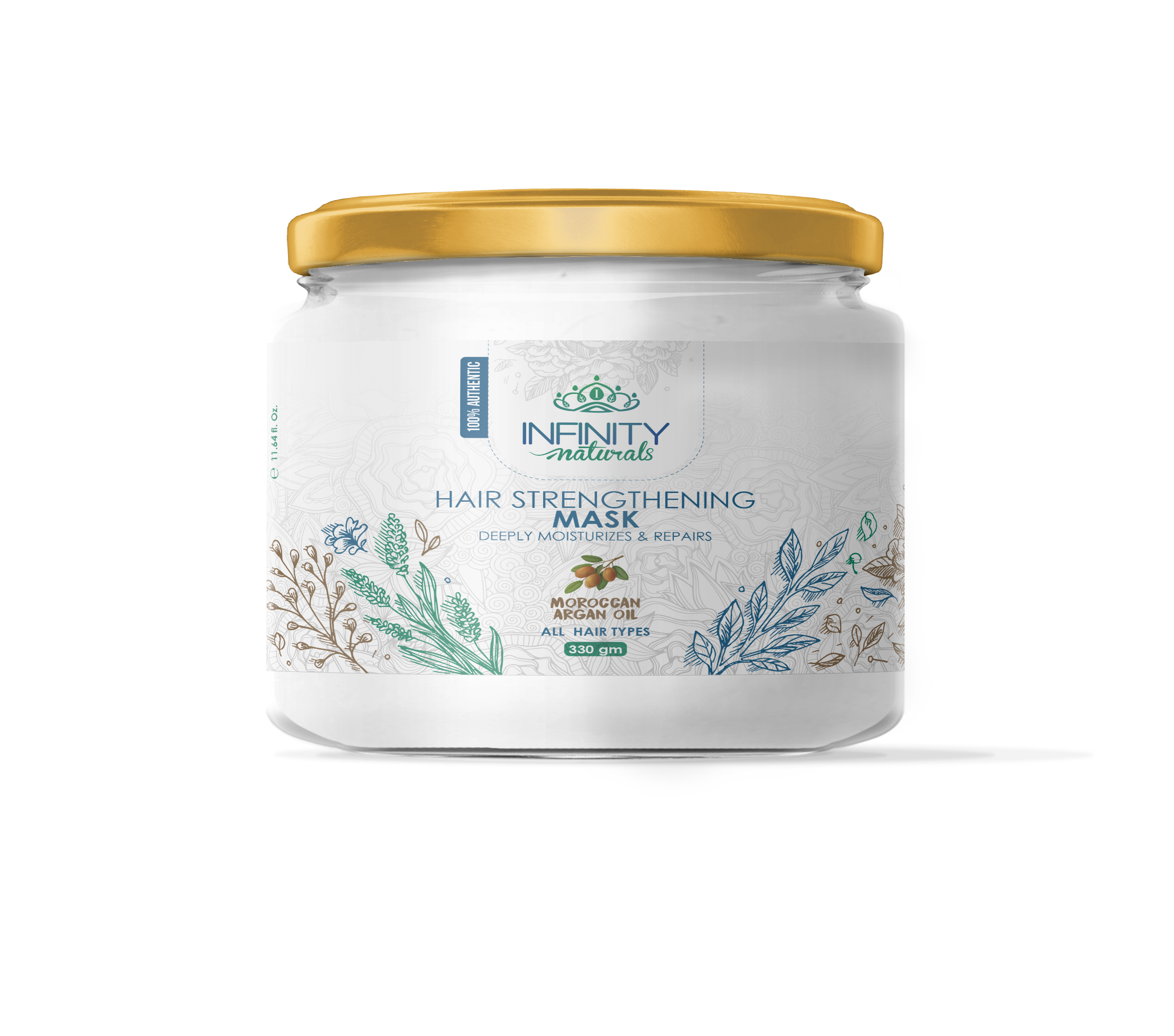 Infinity Naturals Moroccan Argan Oil Hair Strengthening Mask