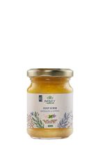 Foot Scrub Sea Salt Lavender &amp; Peppermint Essential Oils