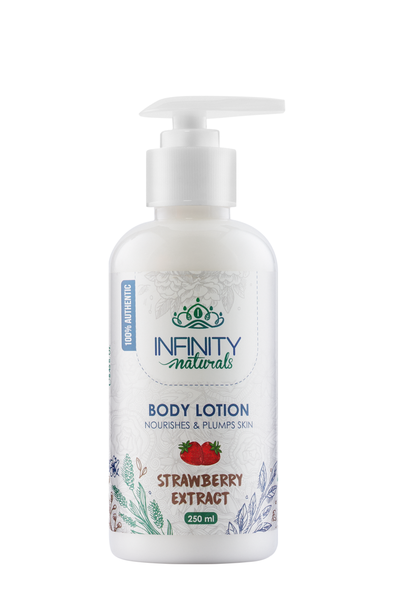 Infinity Naturals Body Lotion Strawberry  Extract