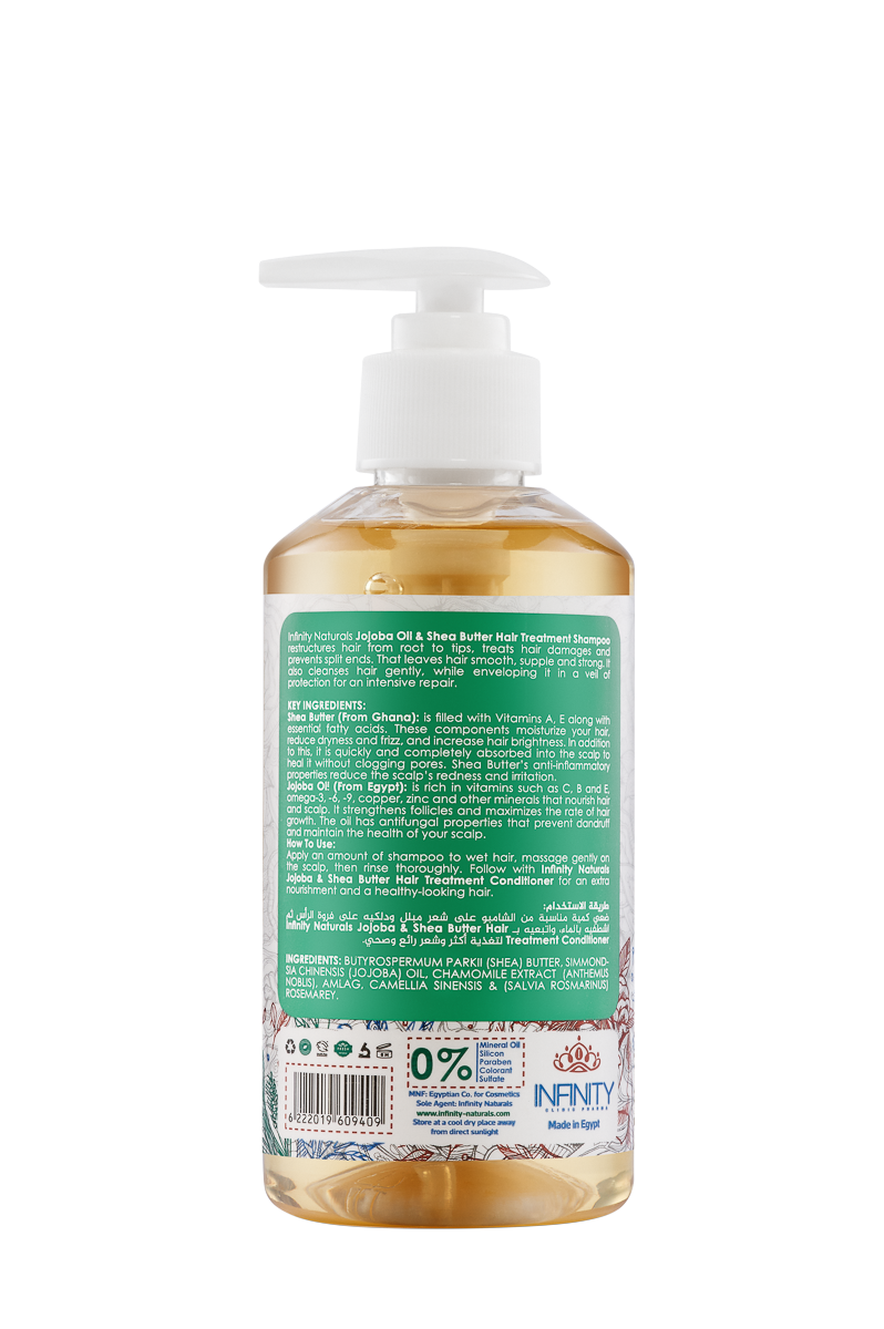 Jojoba Oil & Shea Butter Hair Shampoo