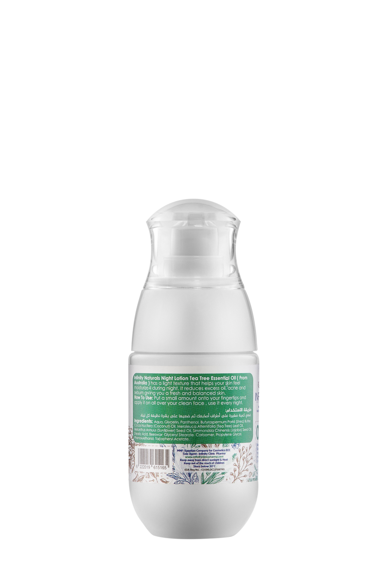 Infinity Naturals Purifying Night Lotion Tea Tree