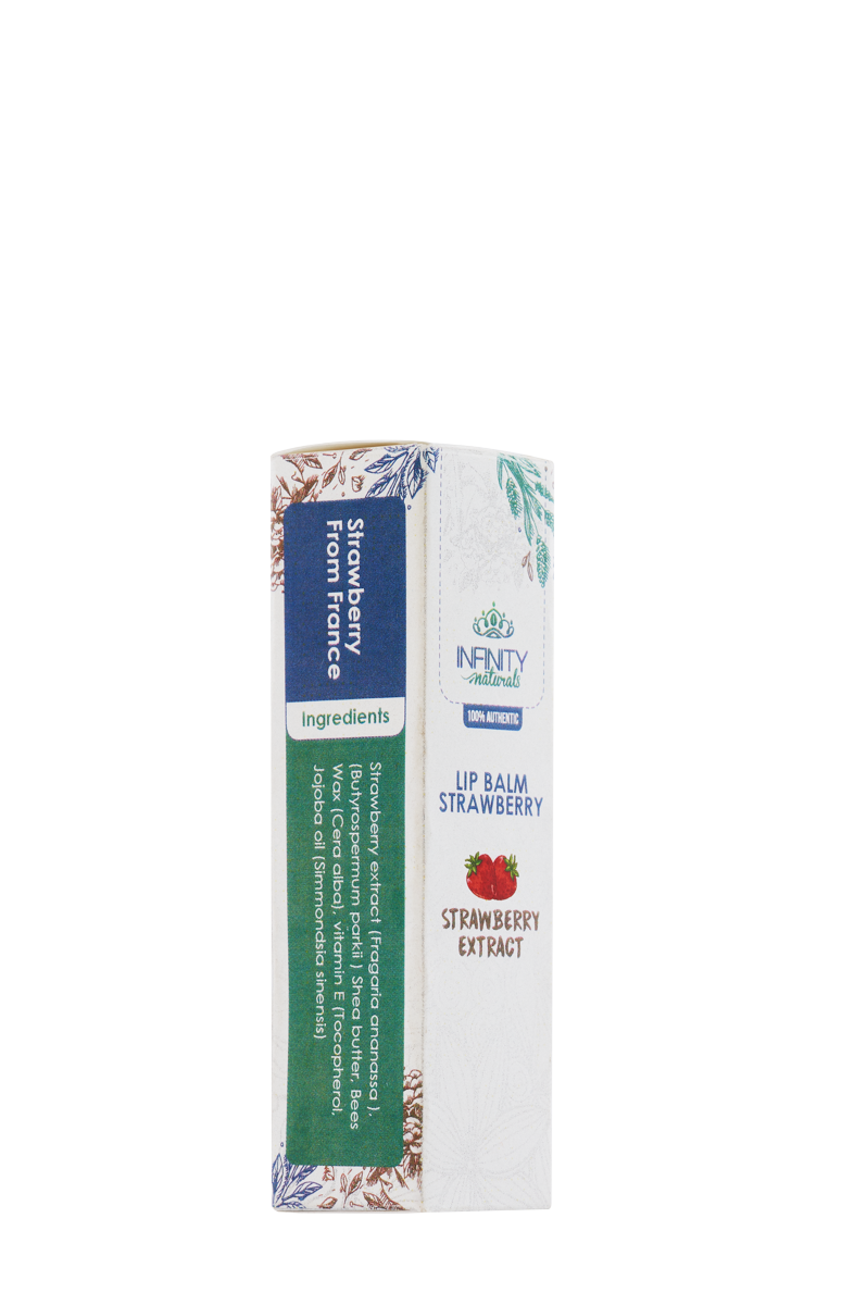 Naturals Lip Balm Stick Strawberry Extract