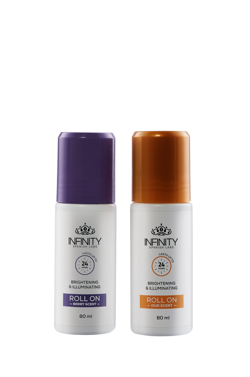 2 Items of Brightening & Illuminating Roll On - Oud & Berry scent Promo Pack