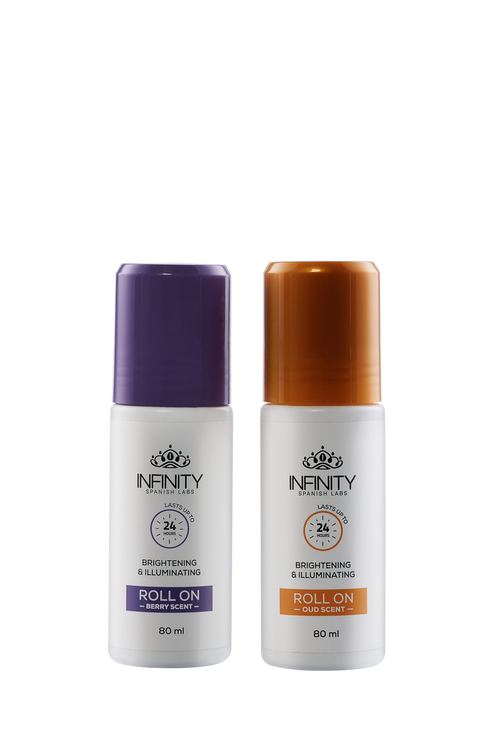 2 Items of Brightening & Illuminating Roll On - Oud & Berry scent Promo Pack