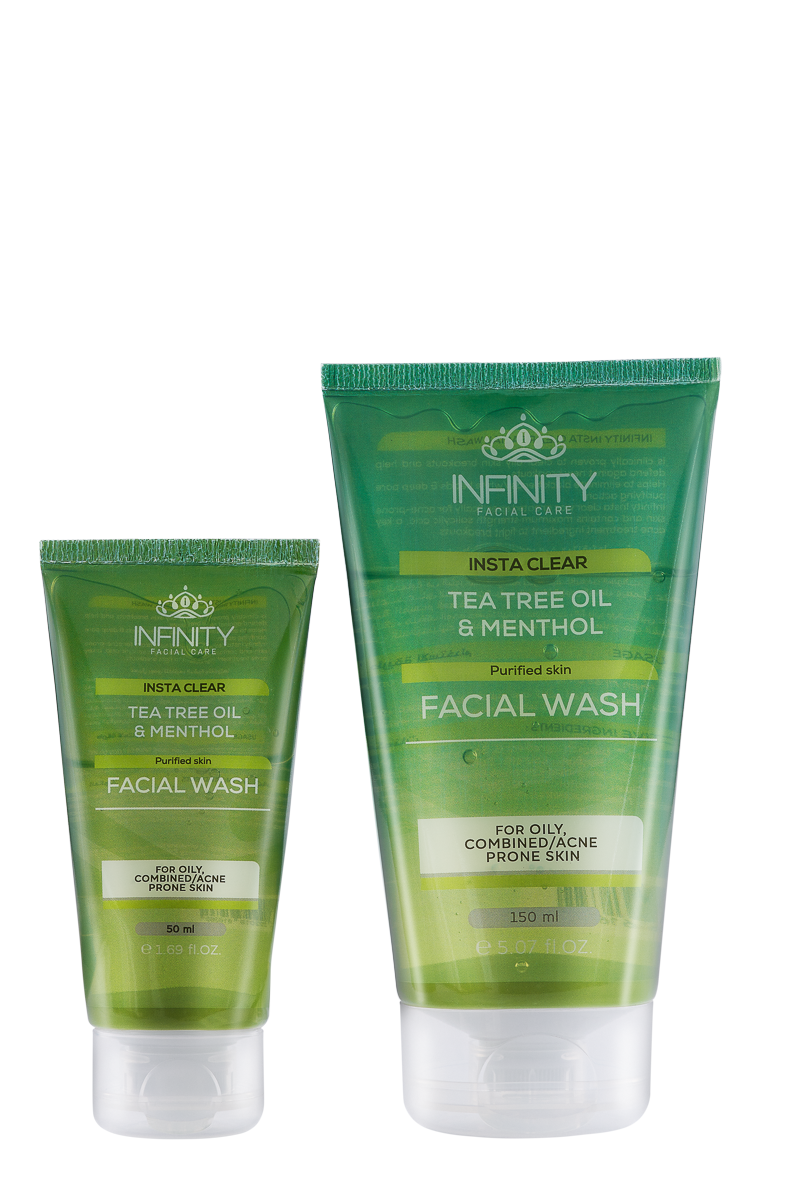 Infinity Facial Care Insta Clear Facial Wash - Promopack