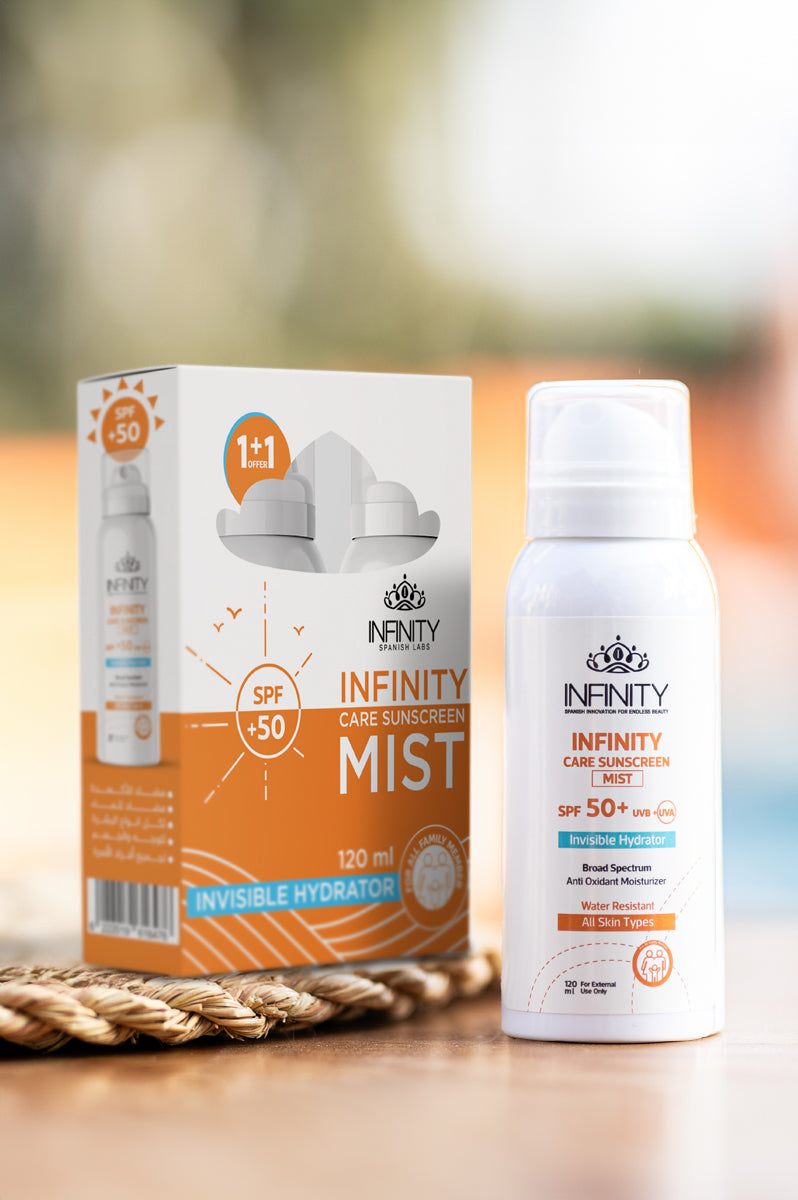 Infinity Care Sunscreen Mist Lotion SPF50+ - Promopack