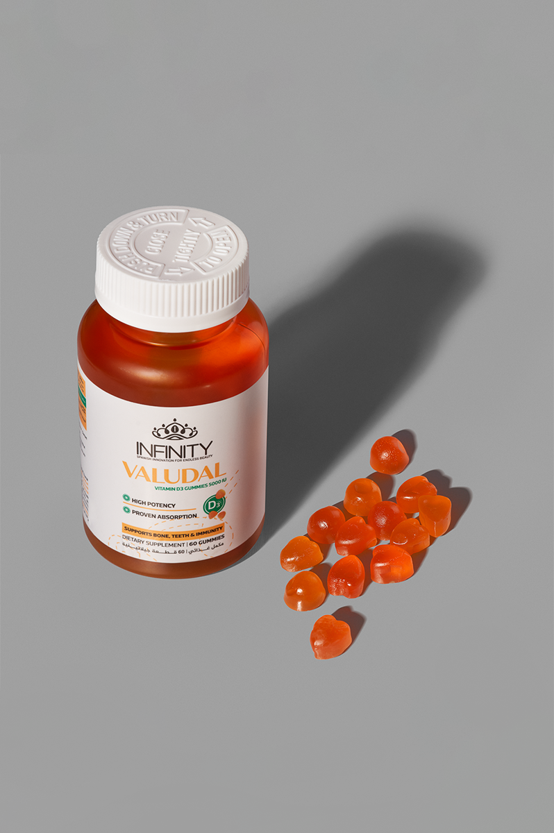Valudal - 60 gummies for vitamin D deficiency