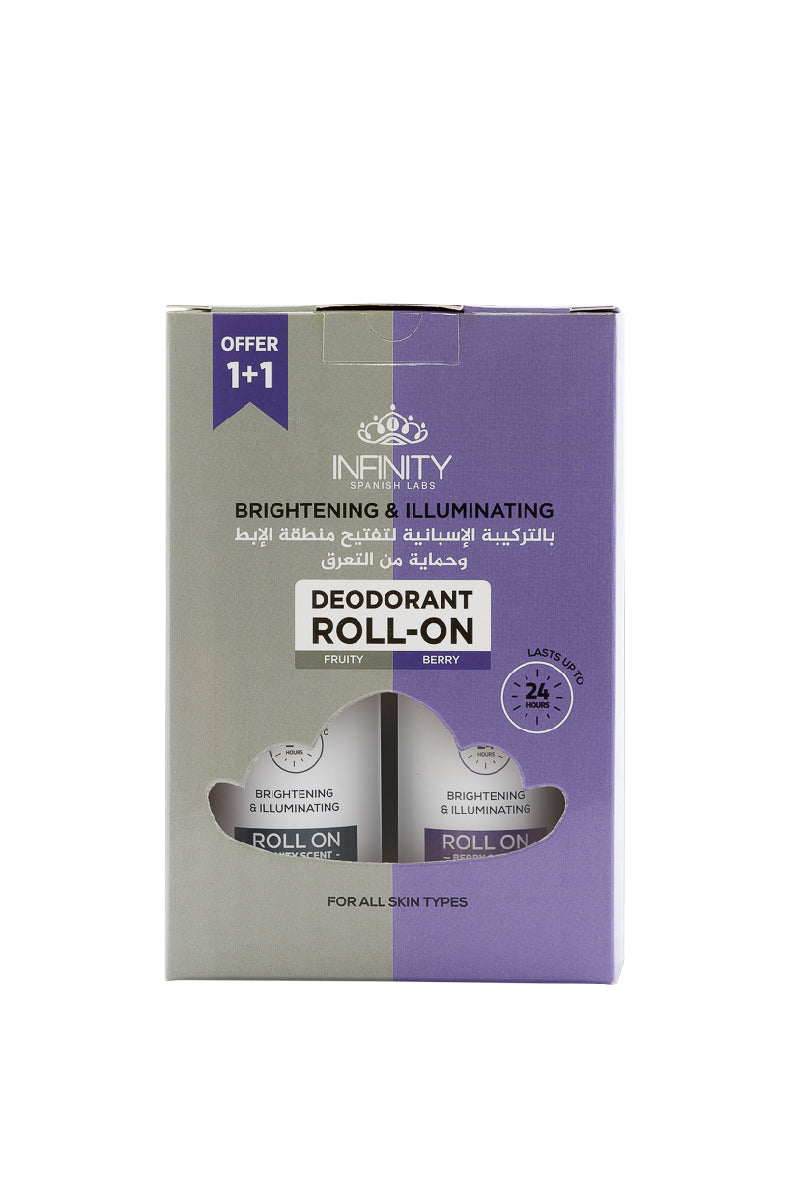 2 Items of Brightening & Illuminating Roll On - Fruity & Berry scent Promo Pack
