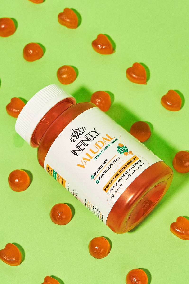 Valudal - 60 gummies for vitamin D deficiency